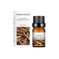 Lavender Vanilla Rosemary Aromatherapy Oil - Calming 10ml Essential Blend for Home Relaxation & Diffuser Use (Sandalwood)