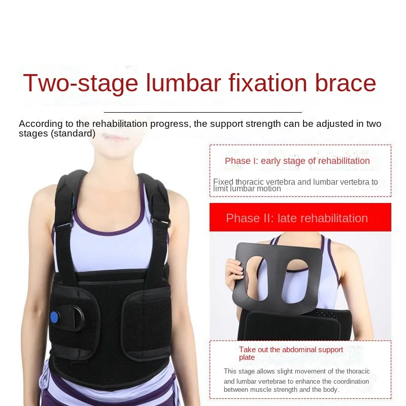 Thoracic Full Back Brace Treat Kyphosis Osteoporosis Compression
