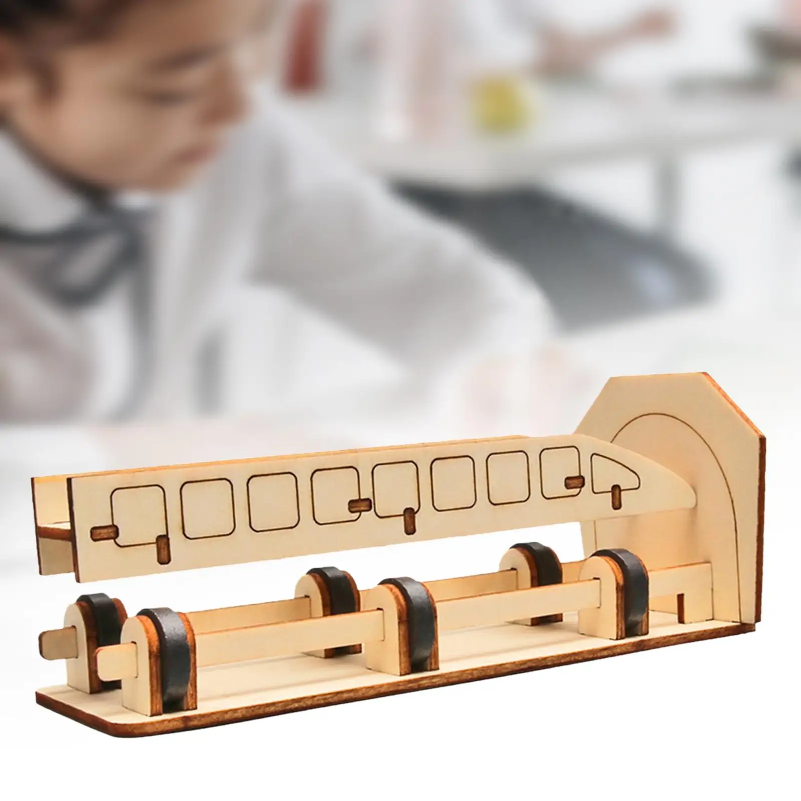 

DIY Maglev Train Puzzle Learning Educational Toy Maglev Train 3D Puzzles Toy for Preschool Boys Toddlers Girls Holiday Gifts