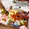 Mini Claw Machine Toys for Kids DIY Prizes Gashapon Coin Operated Play Game Arcade Crane Doll Machines Children Christmas Gifts 5