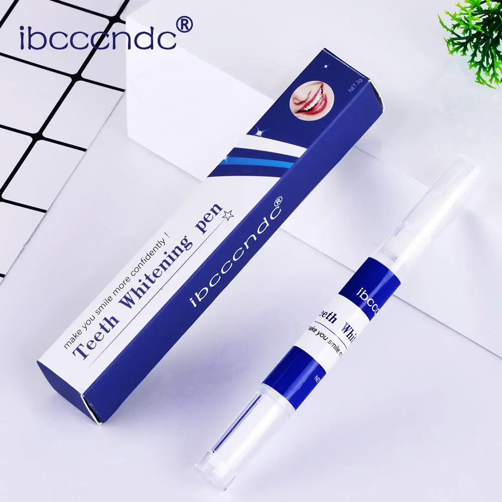 

Decontamination Teeth Whitening Pen 3ml Peroxide Gel Teeth Cleaning Bleaching Oral Care Tooth Whitening Pen Tool TSLM2