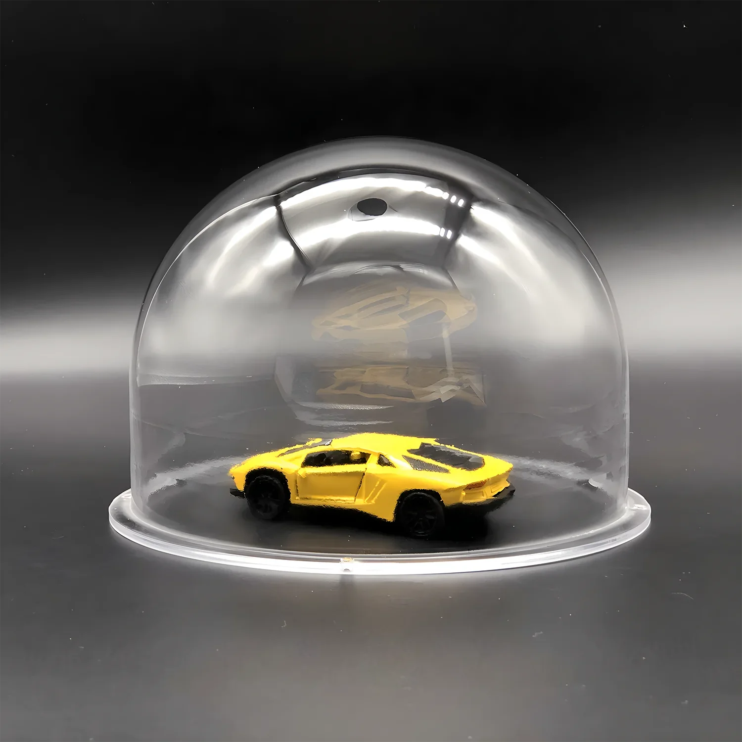 7 Inch Crystal Clear Acrylic Camera PTZ Cover, CCTV Dome Cover