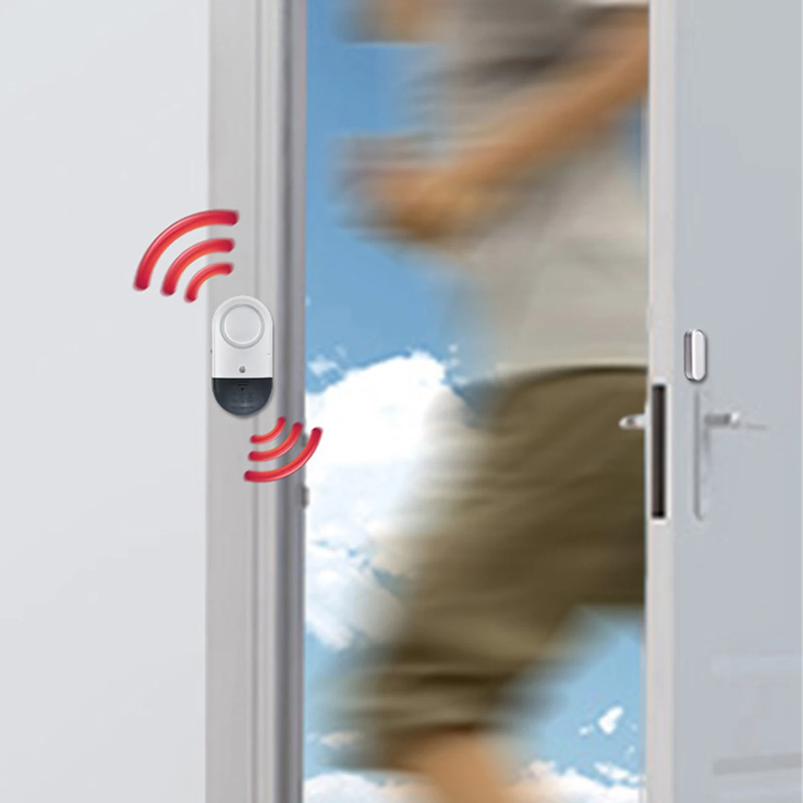 Tanie Door Window Alarm Super 125dB Loud Door Chime Sensor For sklep