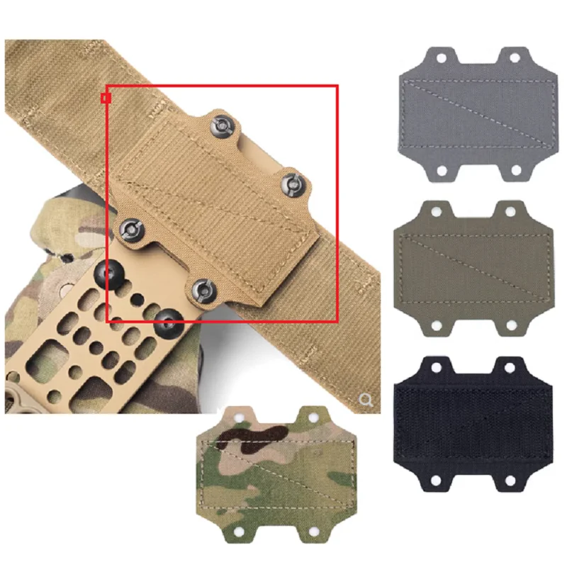 Outdoor Sports Tactics Systems Replica, Sinking Plate, Nylon Bridge Patch, 500D Composite