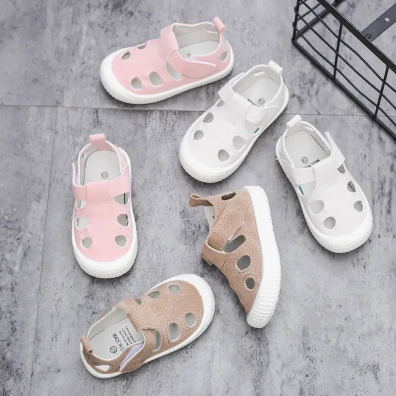 Baby shoes kids shoes children sandals kids sandals Children's Magic Sole Barefoot Shoes Breathable Hollow Out Design Unisex Baby Boys And Girls Soft Bottom Sandals