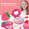 Simulation Girl Pretend Princess Makeup Toys Play House Children's Cosmetics  Lipstick Eyeshadow Set For Kids Party Cosplay Game 4