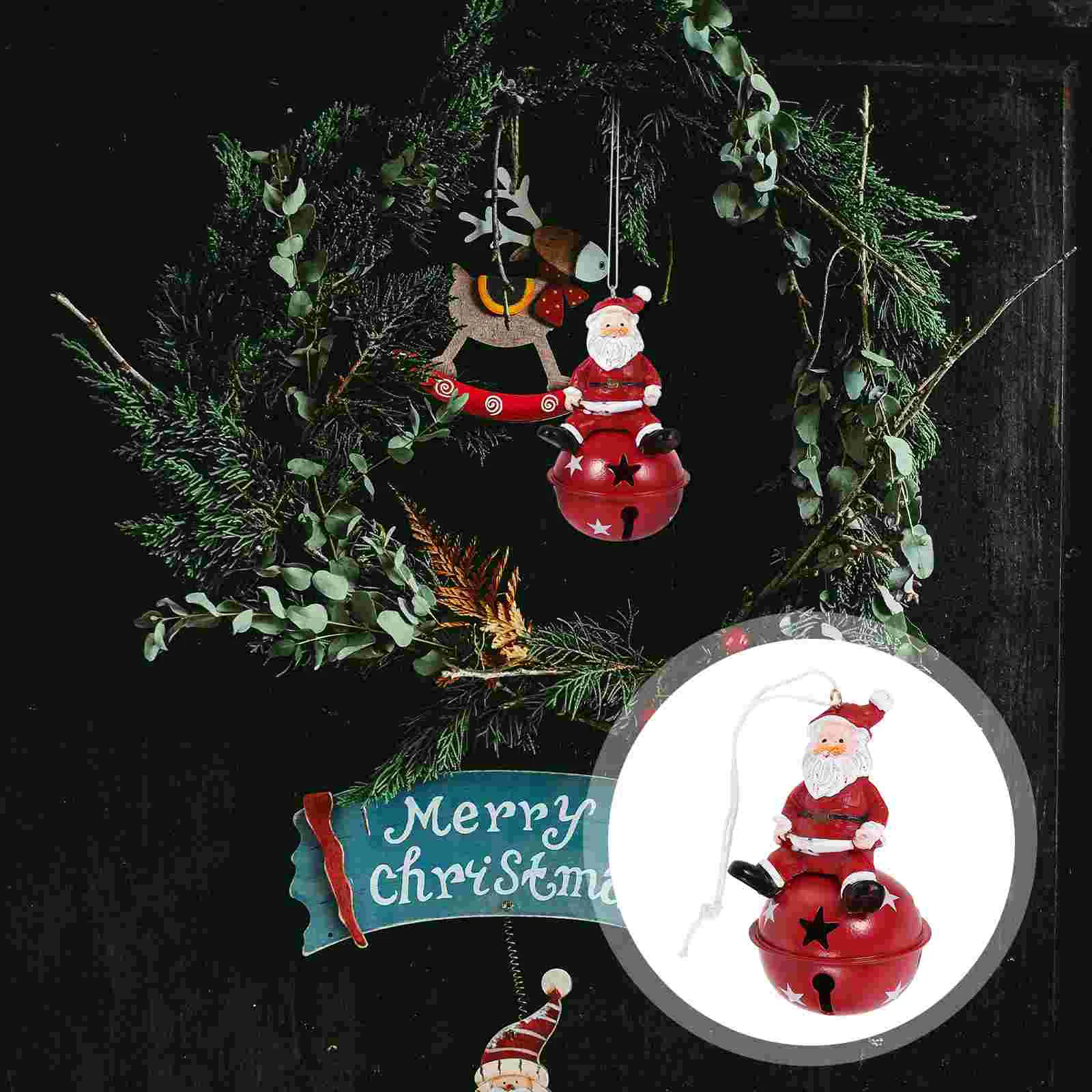 

Christmas Tree Decoration Xmas Nordic Reuseable DIY Ornament Iron Hanging Props Ornaments