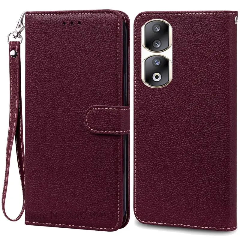 Luxury Leather Flip Wallet Phone Case with Silicone Cover Coque s