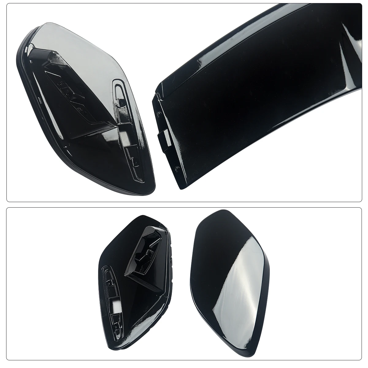 Free Shipping for Mercedes A Class 12-18 W176 A45 AMG Style Rear Bumper Diffuser &Exhaust Tips A45 Rear Spoiler