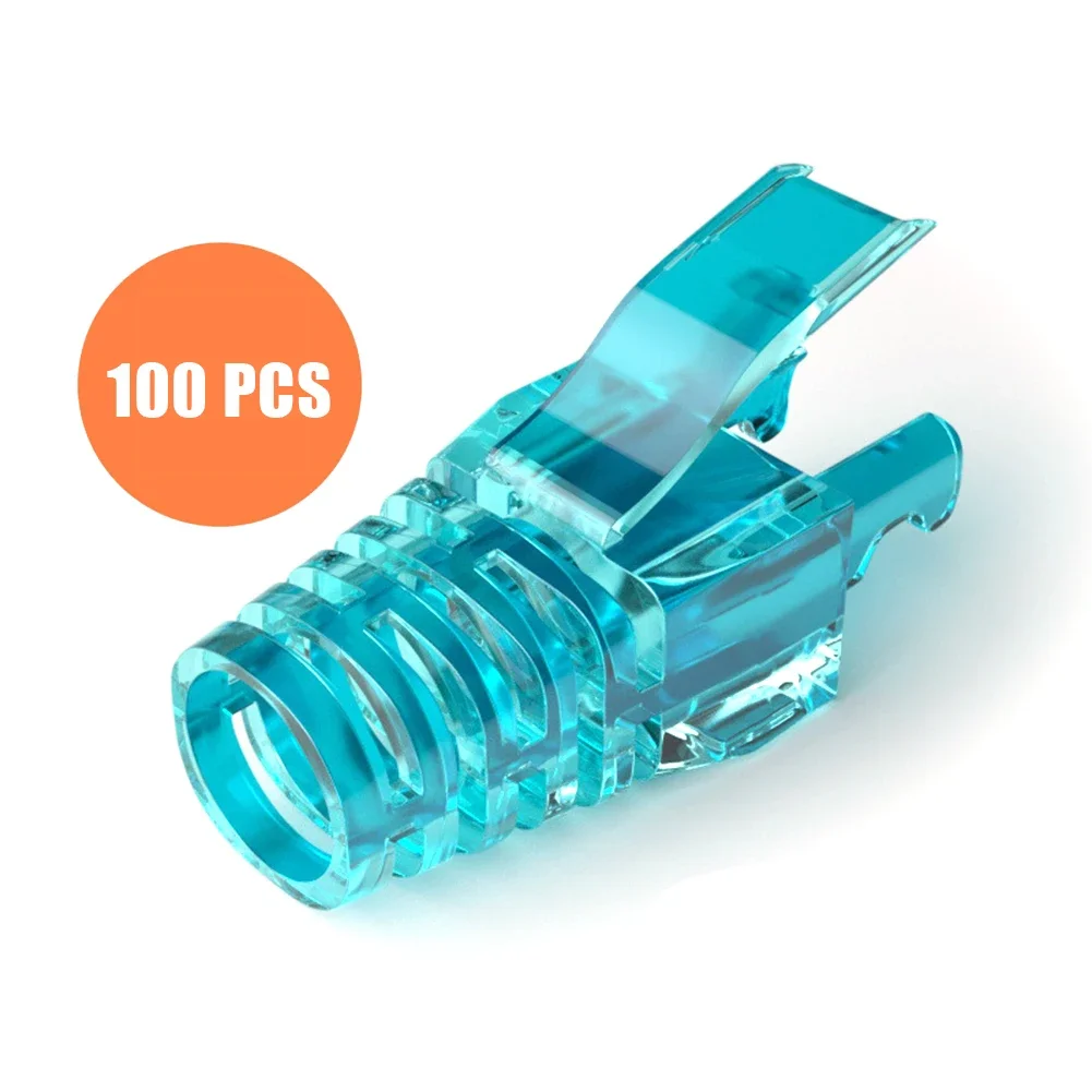 50 Pz/100 Pz Cavo Di Rete Ethernet Strain Relief CAT6 - Foto 11