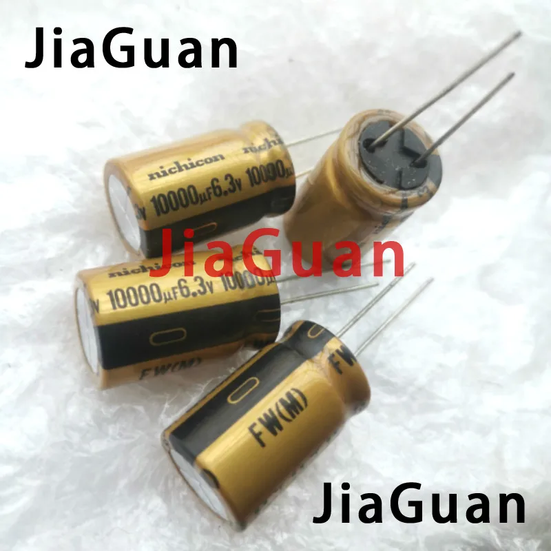 

10pcs NEW NICHICON FW 10000UF 6.3V 16X25MM audio Electrolytic Capacitor 6.3V10000uF filter amplifier 6.3V 10000UF 10000UF/6.3V