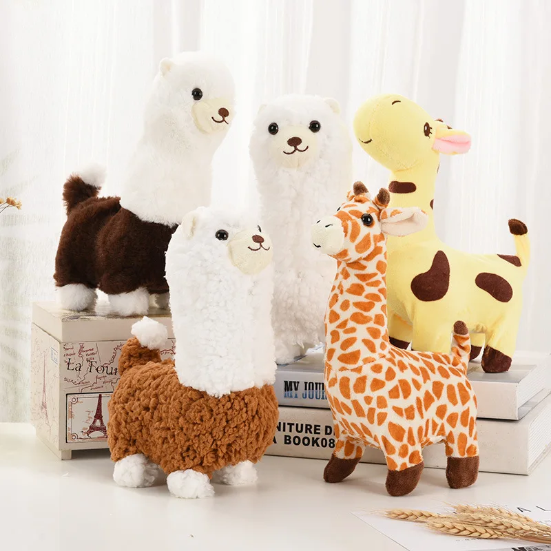 

Plush Electric Toys Walking Alpaca Singing Wagging Tail Animal Plush Dolls Funny Kids Toys Birthday Gift