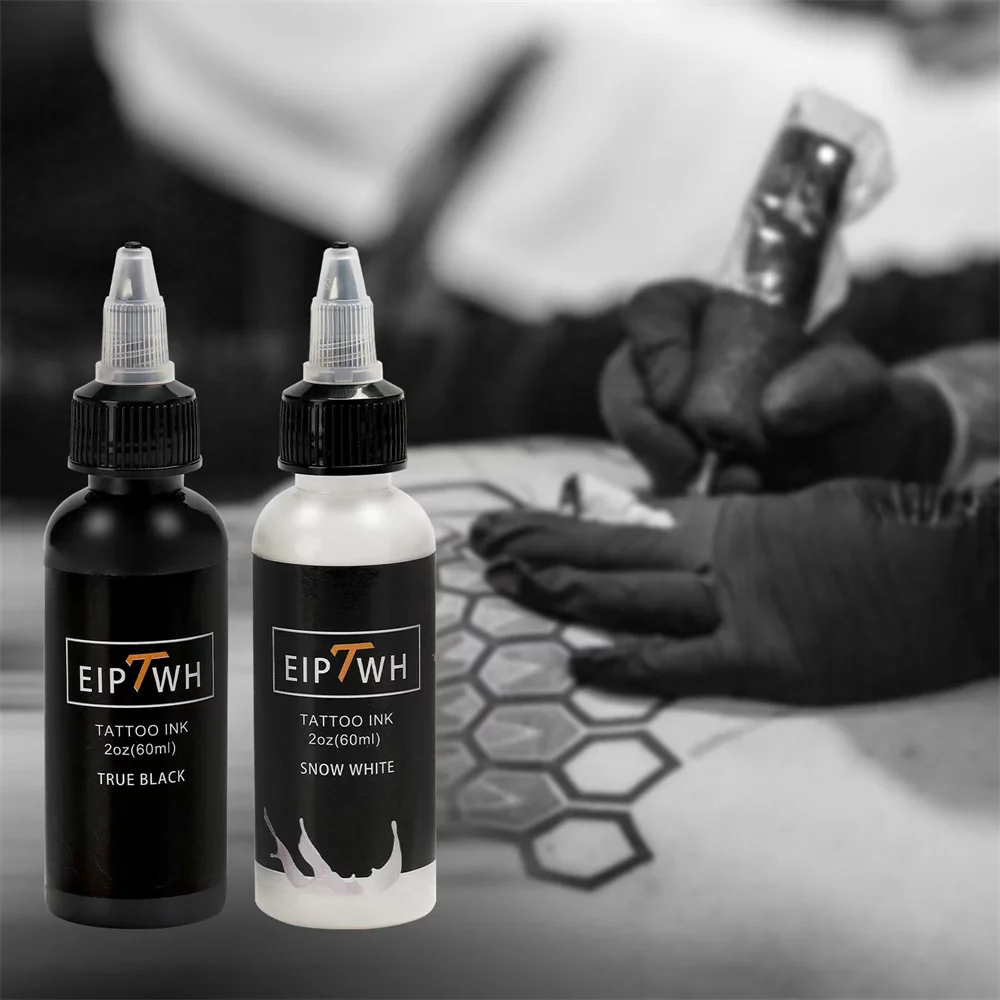 Tattoo Ink Pigment Professional DIY Tattoo Pigment Permanent TattooInk for Body Art 60ml/bottle