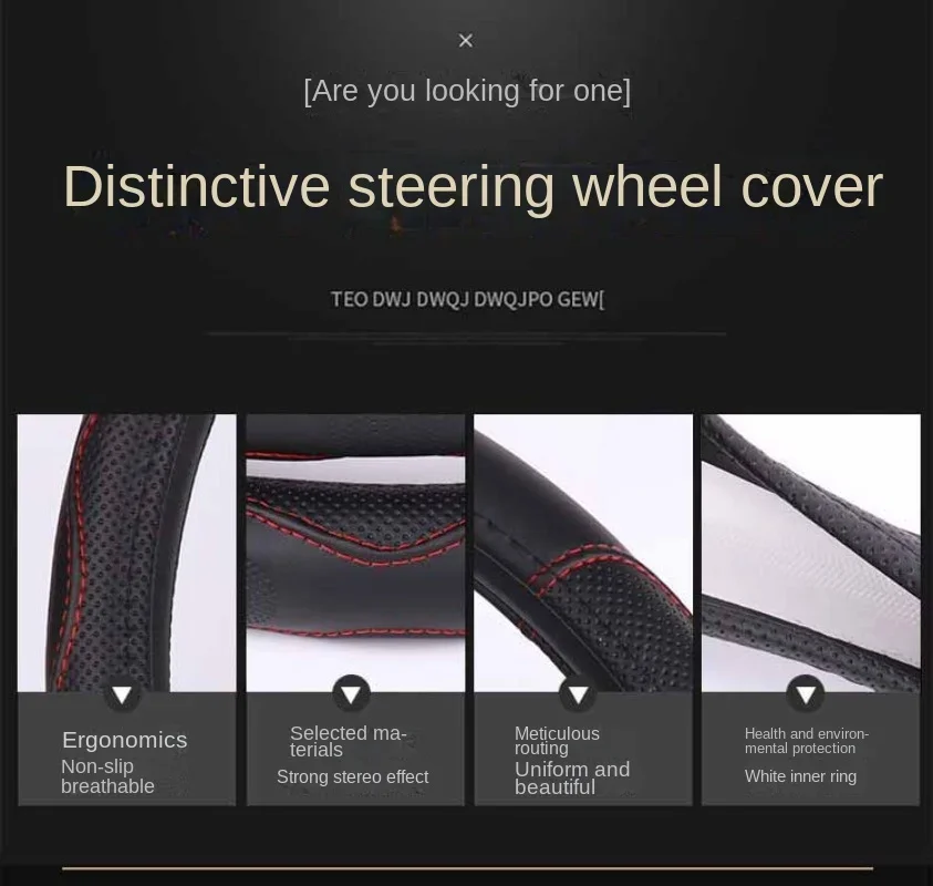 Steering Wheel Cover For Bus Truck Car