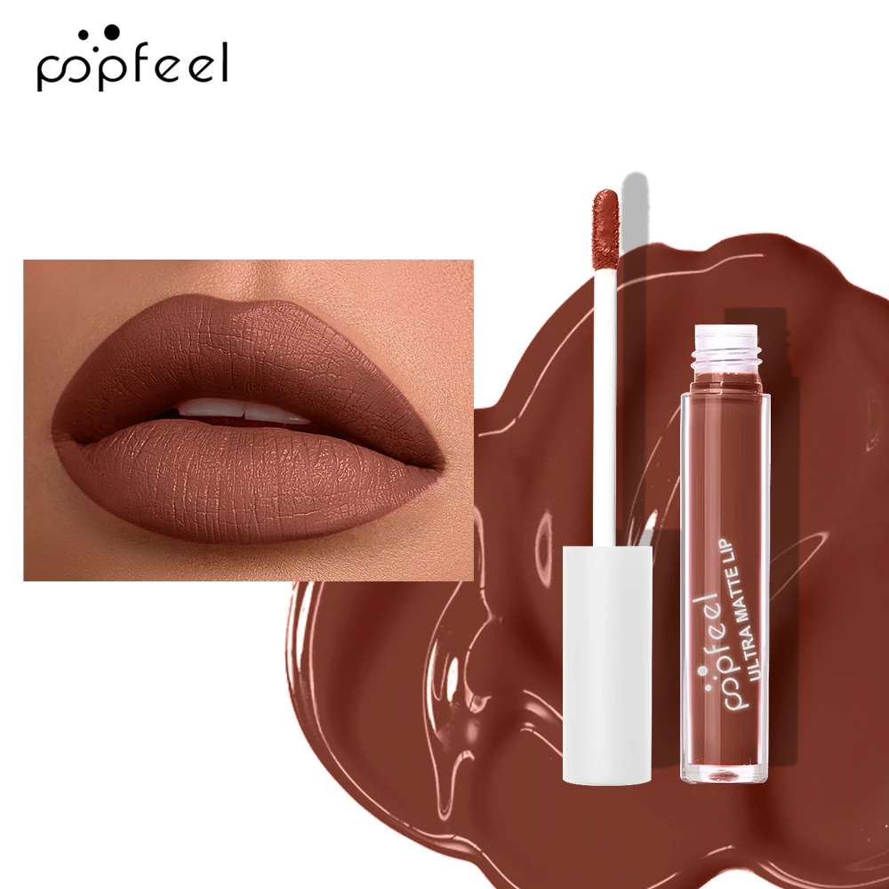 Hallowmas Lippen Make-up Set Schwarzer Lippenstift Pinker Lipgloss_voghion.com
