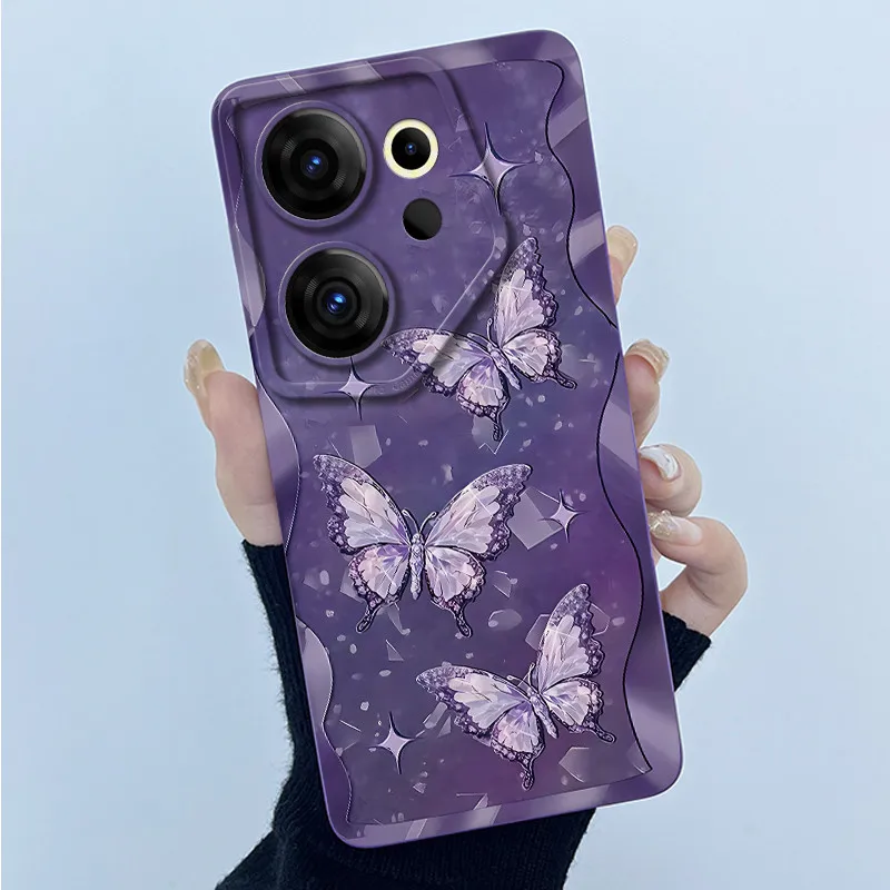 Cute Panda & Cats Silicone Soft Back Cover - Slim Anti-Scratch Protective Case