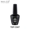 NAILCO 15ml Top Coat And Base Coat Art Design Gel Nail Polish UV Top Base Coat UV LED Soak Off Gel For Nail Decoration Varnish 3