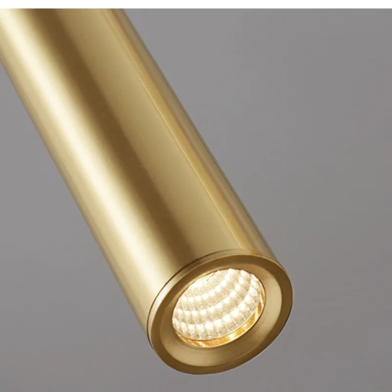 Lamp close-up with LED bulb