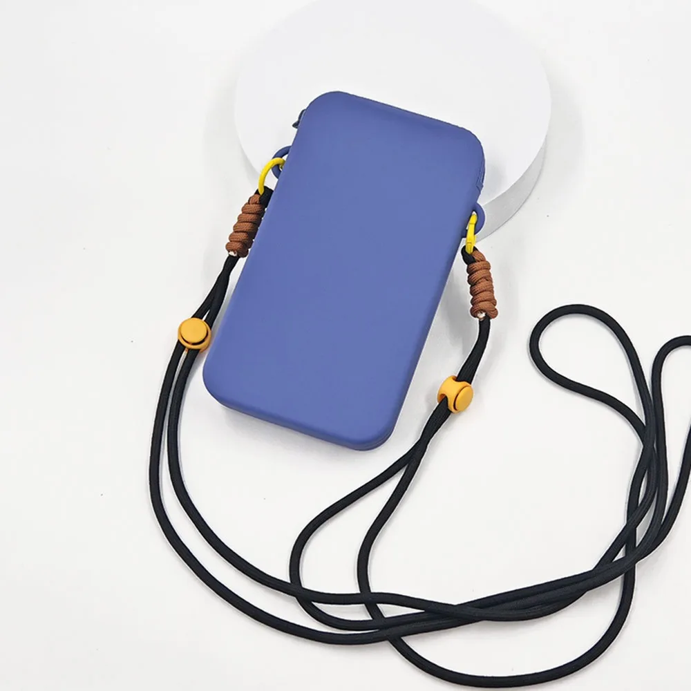 Fashion Silicone Waterproof Crossbody Bag with Large Capacity