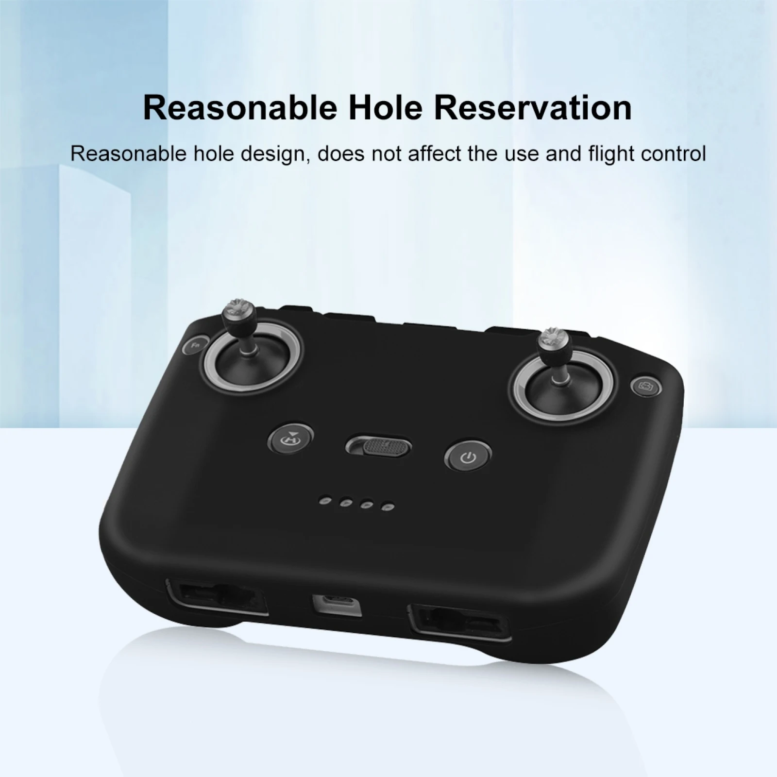 PULUZ Shockproof Anti-scratch Silicone Case For DJI Mini 3 / 3 Pro Mavic 3  Air 2S  Mini 2 RC-N2 RC-N1 Remote Control