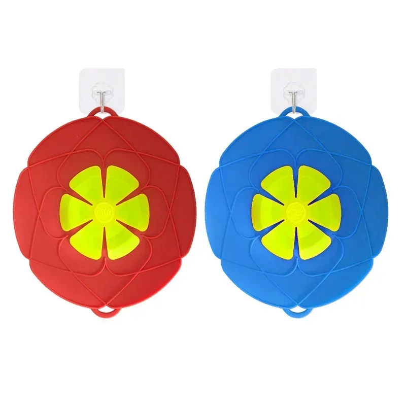 Silicone Lid Spill Stopper Cover For Pot Pan Kitchen Accessories Cooking Tools Flower Cookware Home Kitchen silicone covers silicone pot lid pot pan protectors