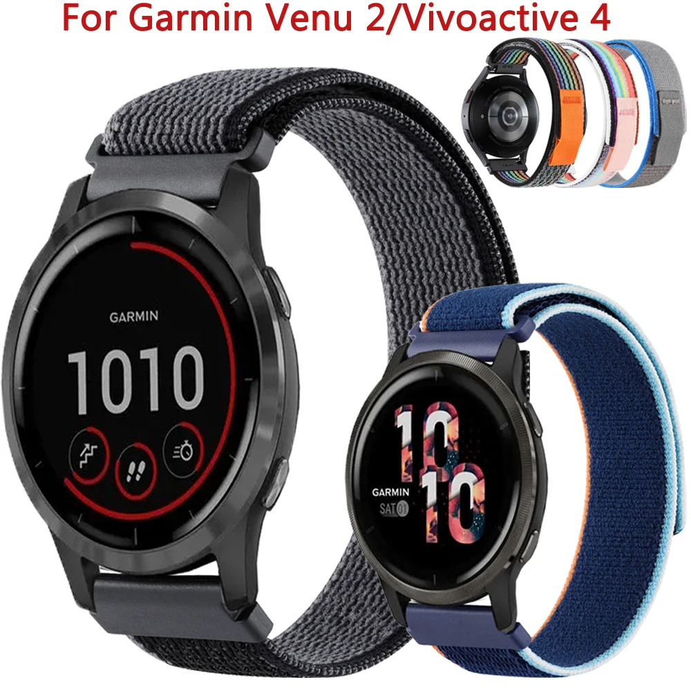 

Silicone Watch Strap For Garmin Venu 2 Plus Vivoactive 3 4 Silicone Wristbands Correa For Venu2 20 22mm Bracelet Smartwatch Belt