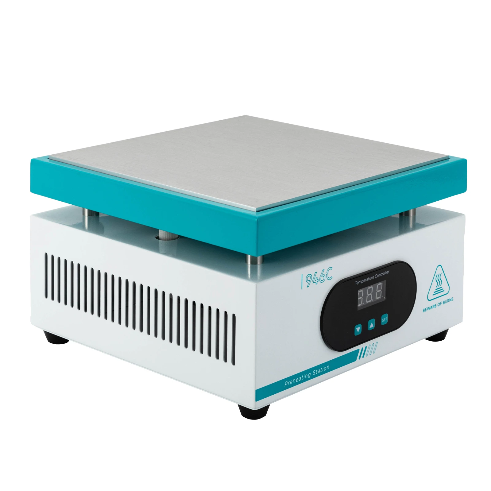 600W Upgraded Preheat  Soldering Station Rework Heater with LED Display Electric Welder Hot Plate