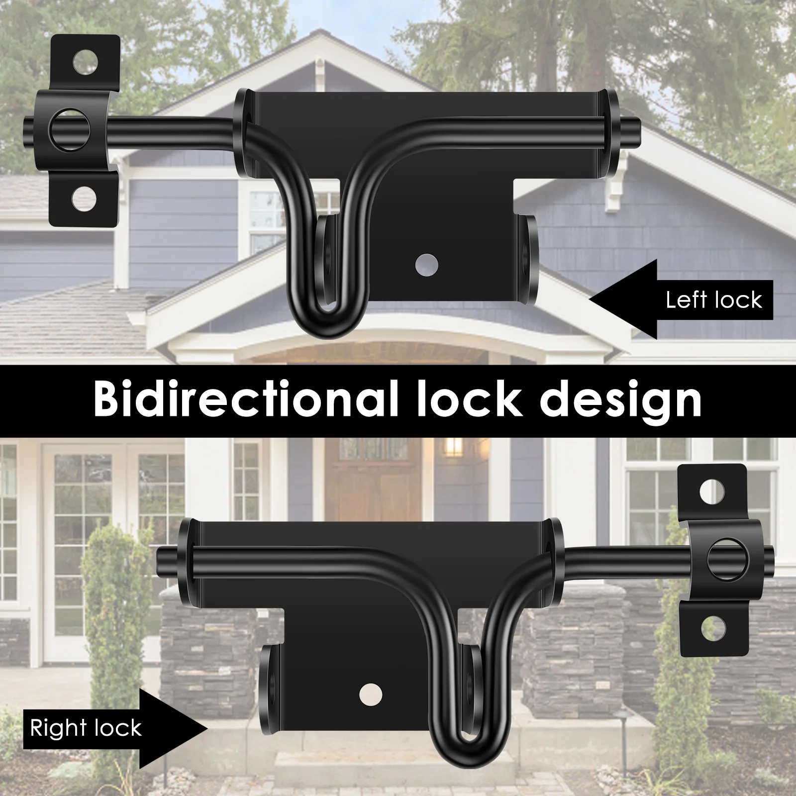 The New Slide Bolt Lock Door Window Catch for Outdoor Doors Sheds Barn Doors Cabinets Heavy Duty Solid Sliding Bolts Latch door latch