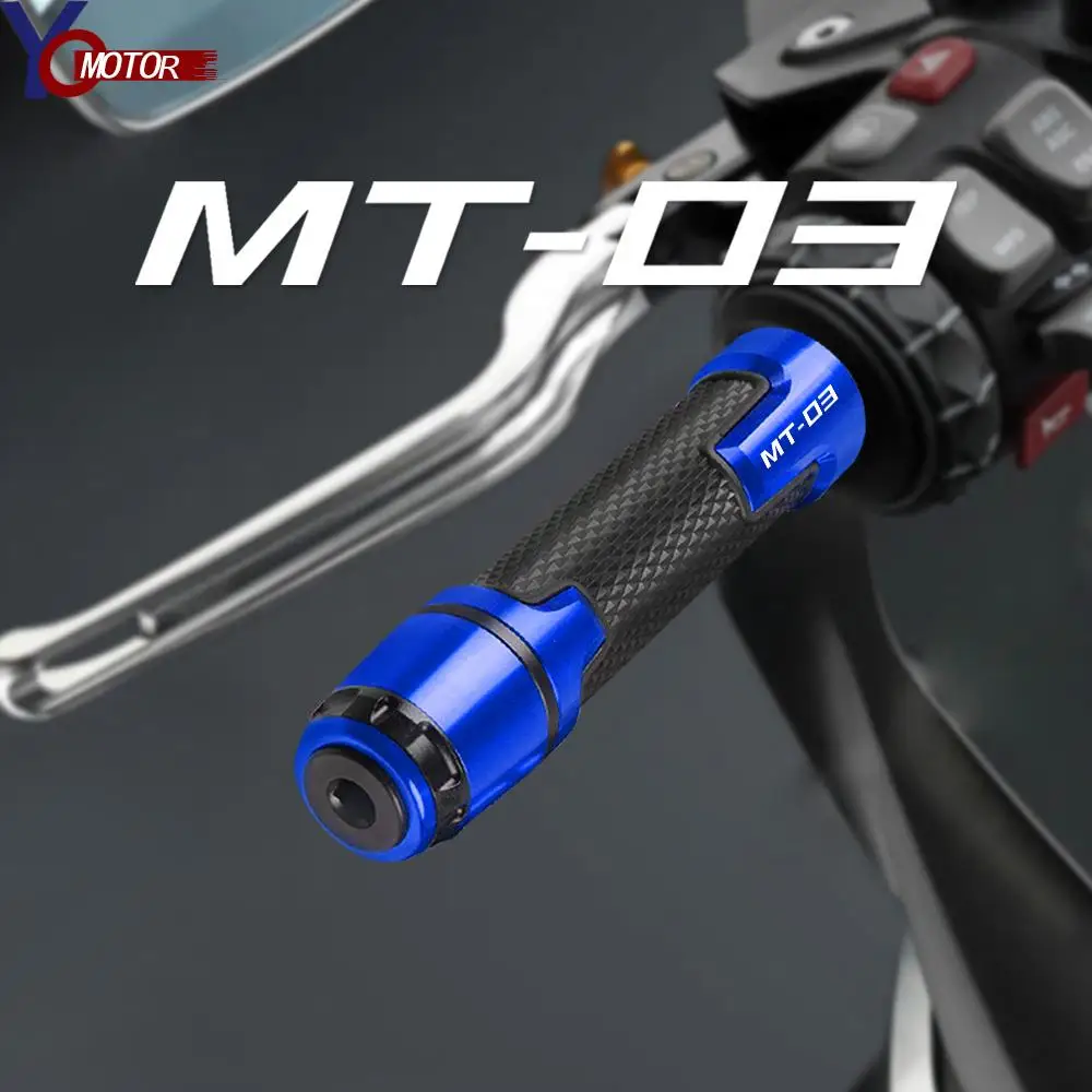 For Yamaha Mt03 2005 2006 2015-2021 2020 2019 2018 2017 Mt07 Mt 03 09 15 Accessories Motorcycle Rubber Gel Handlebar Grips