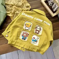 جواكيت جينز غير رسمية للأطفال ، توب رعاة البقر للأطفال ، ملابس عصرية ، جديد ، الربيع والخريف 3