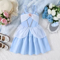 Jupe d'été décontractée pour enfants, Costume de princesse Moana pour filles, vêtements de Cosplay, Costume de carnaval pour filles en plein air, 2025 2
