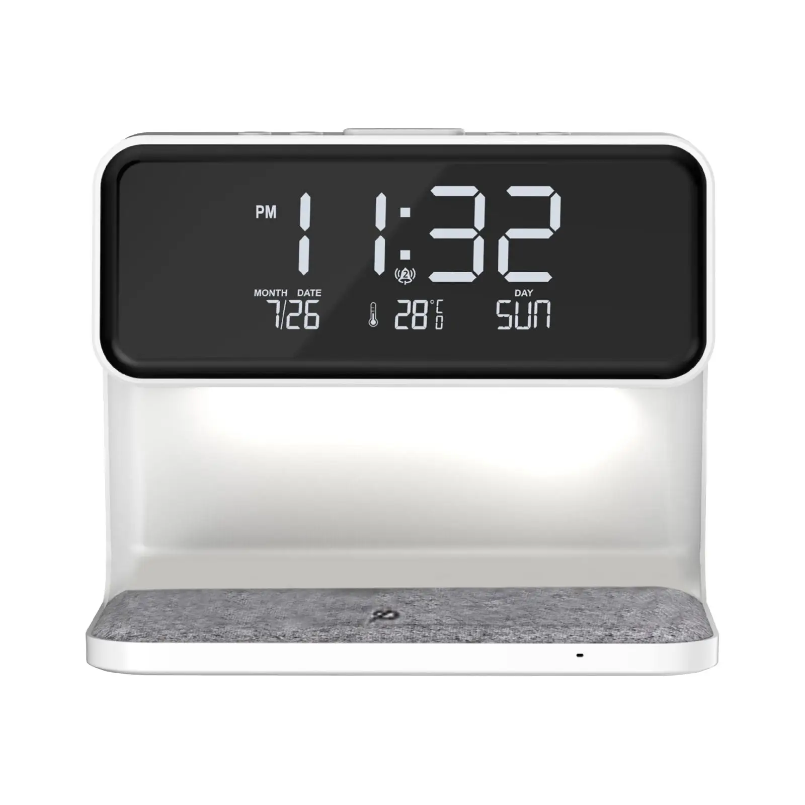 Wireless Charging Lamp Birthday Gifts NightStand Light Bedside Table Lamp for Living Room Bedroom Reading Home Women Men