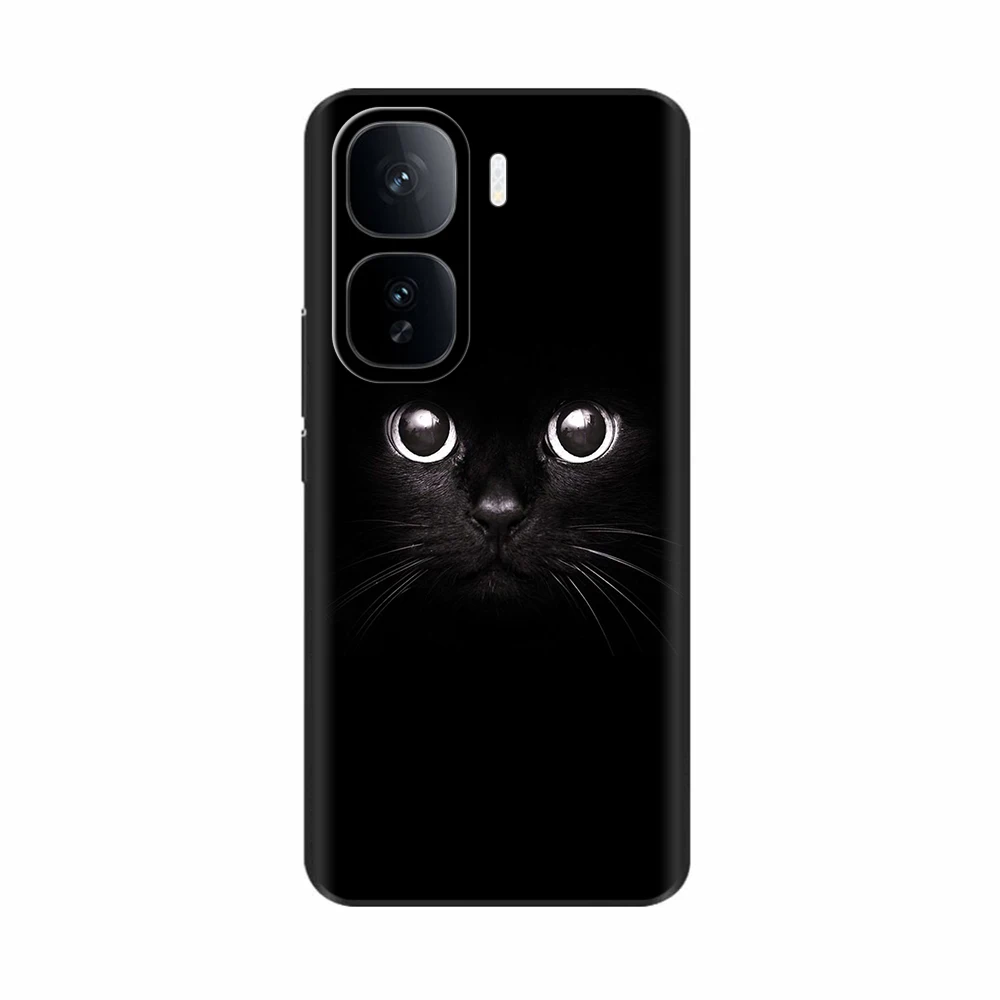 Charming Hot Cat Design Soft Silicone Phone Case - Stylish Back Cover