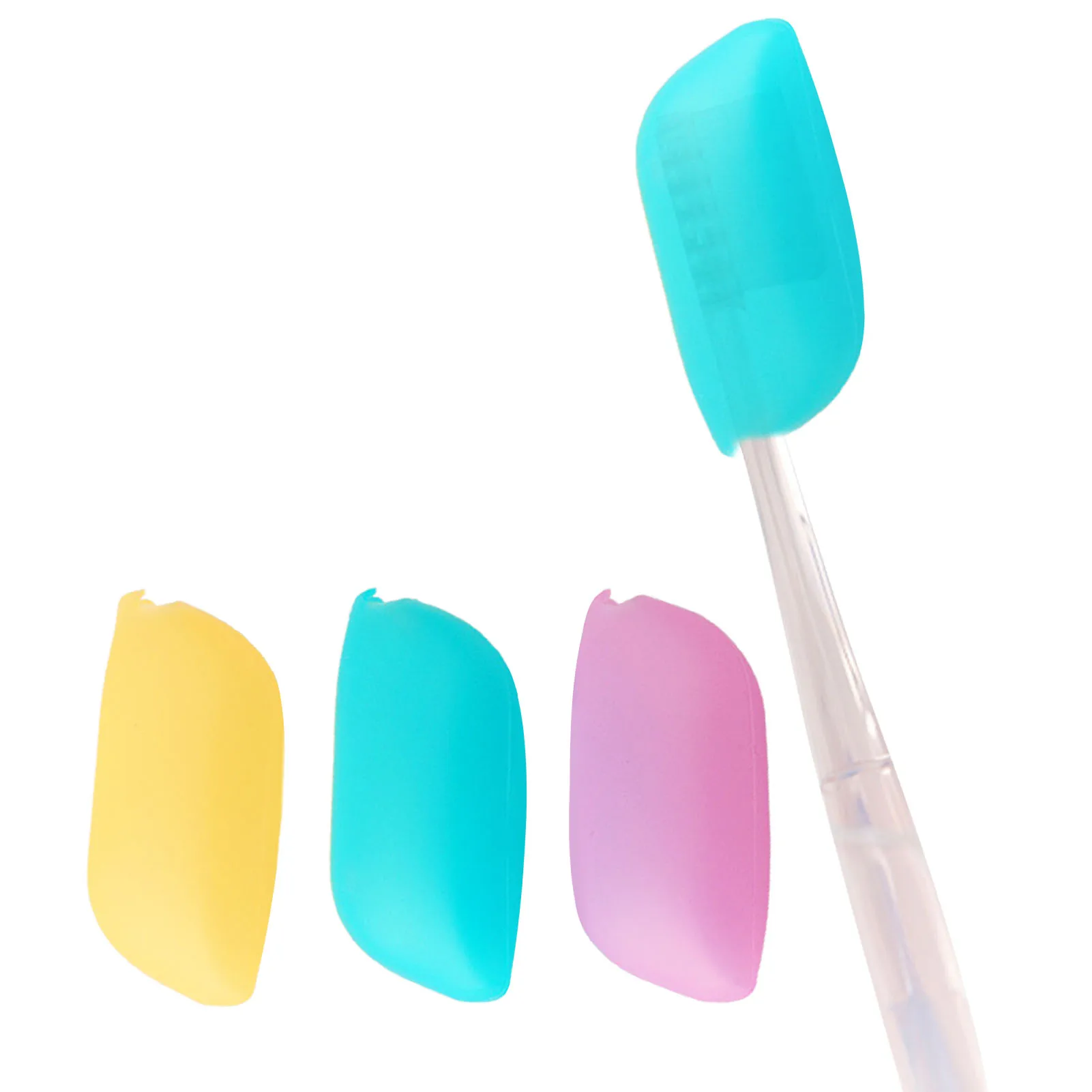 3pcs Travel Toothbrush Head Cover Toothbrush Caps Toothbrush Protective