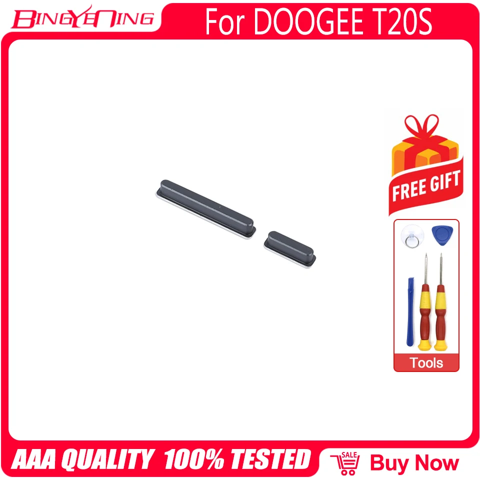 New Original For DOOGEE T20S Power Volume Button For DOOGEE T20S Side Button Repair Accessories Parts
