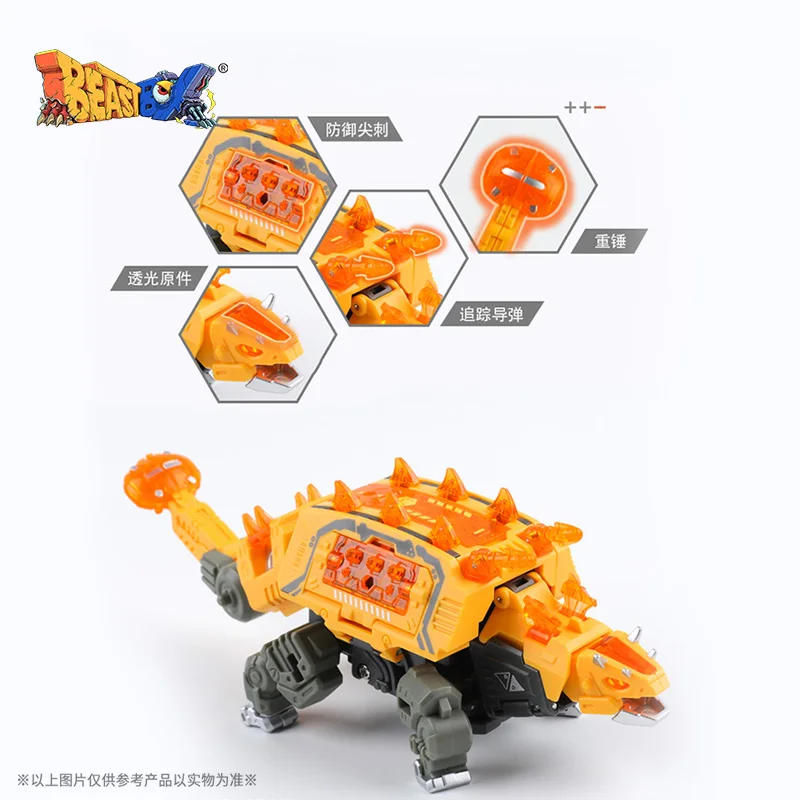 52TOYS Beastbox BB-26 Thrashard Dinosaur Mecha Deformation Toys