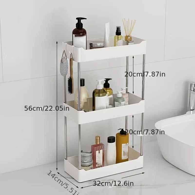 1Pc Kitchen Spice Storage Rack Multi-Functional Countertop Seasoning Storage Rack Household Multi-Layer Corner Shovel Kitchen Ut 4