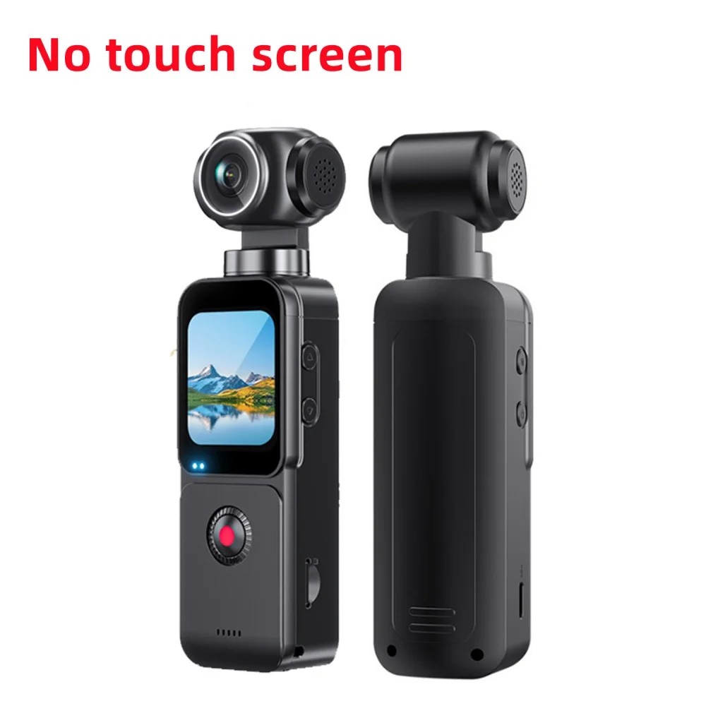 64MP 4K Action Cameras Anti-shake Sports Cam 270° Face Detect Auto Rotative Pocket Camcorder Digital Vlog Camera Video Recorder