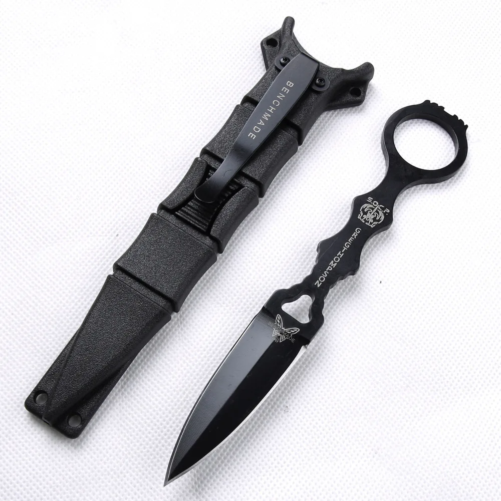 D2 Straight Knife Benchmade 176 Fixed Blade Handle Folding Pocket EDC Camping Survival Knives Security Tool-BY43 |