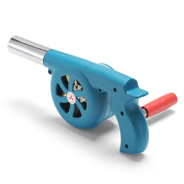 Kézi Hajtókar Ventilátor Hordozható Bbq Légfúvó Gyors Tűz Indító Könnyű Grill Piknik Kemping Kiegészítők - Image 5