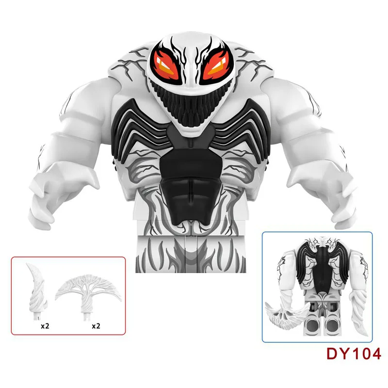 New CQ01-A DY101-104 AF321-326 Super Hero Puzzle Toy Mark MK1 Armor Assembly Block Man Toy