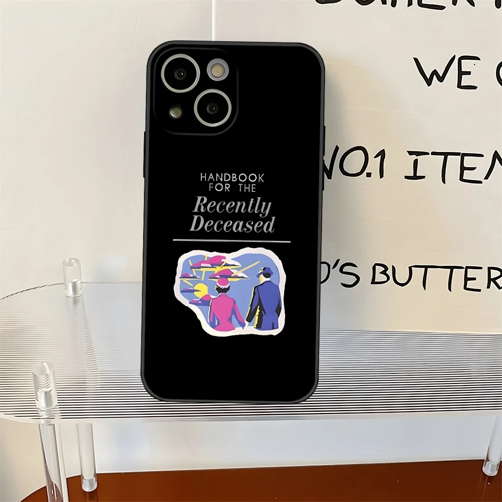 thumbnail image 1 of Funda para teléfono con el manual B-Beetlejuices para iPhone 13, 16, 14, 15, 12 Mini, 11, Xr, X, Xs Pro Max, 8, 7, 6 Plus, carcasa trasera, 1 of 5