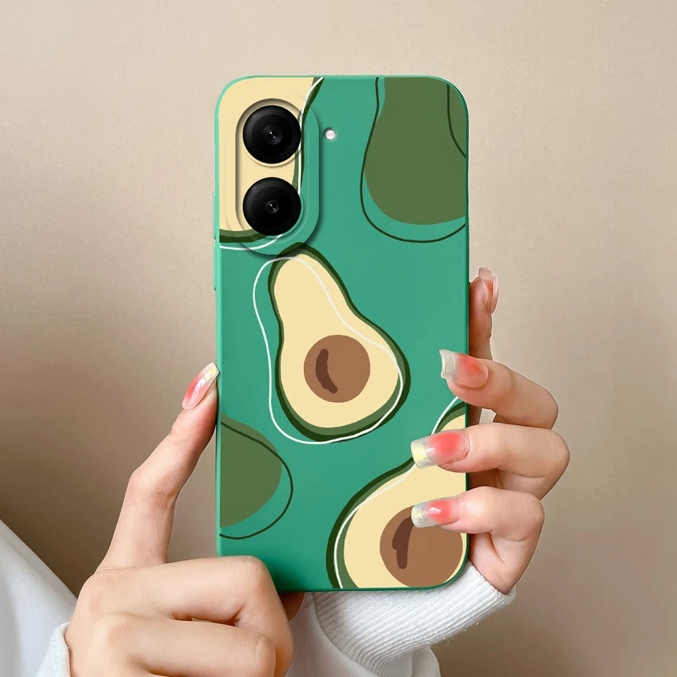 Colorful Flower Snow Mountain Anti-Fingerprint Durable Bumper Case