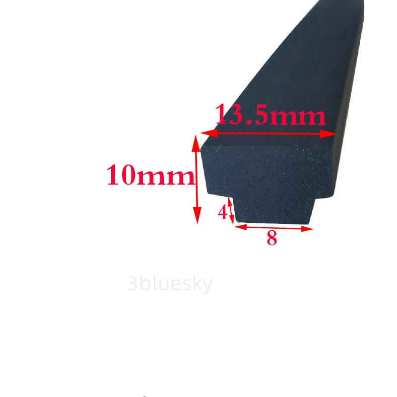 

Крышка зазора EPDM Резиновая Т-лента Стекло Металл Дерево край Encloser Щит Автомобильный Кабель солнечные фотоэлектрические панели 13.5x10mm черный