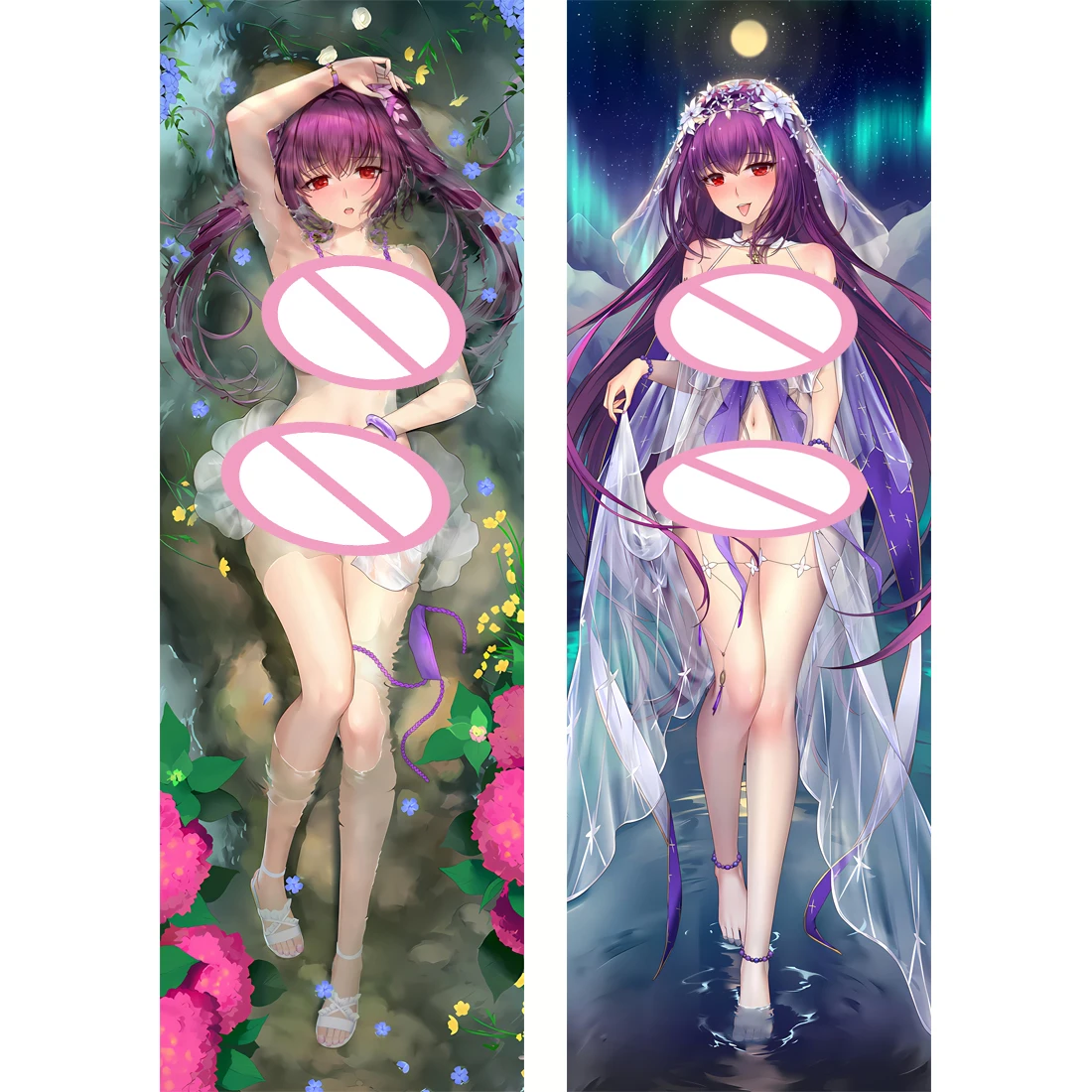 

60x180cm Fate/Grand Order Key Roles Scáthach Anime Sexy Pillow Cover Anime Dakimakura Decorative Body Pillowcase