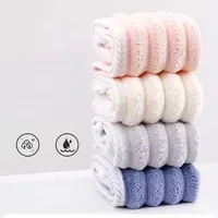 Bonnet pour cheveux secs pour femmes, foulard épais et Super absorbant pour essuyer les cheveux, bonnet à séchage rapide, serviette pour cheveux secs 6