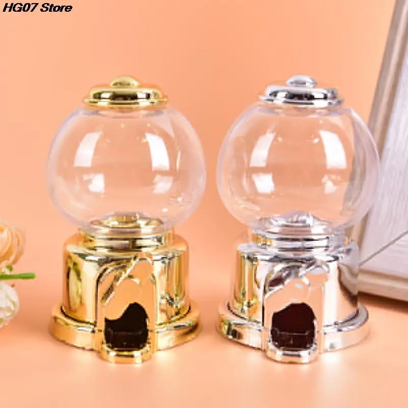 10cm x 6cmCreative Cute Sweets Mini Candy Machine Bubble Toy Dispenser Coin Bank Kids Toy Warehouse Price Chrismas Birthday Gift 3
