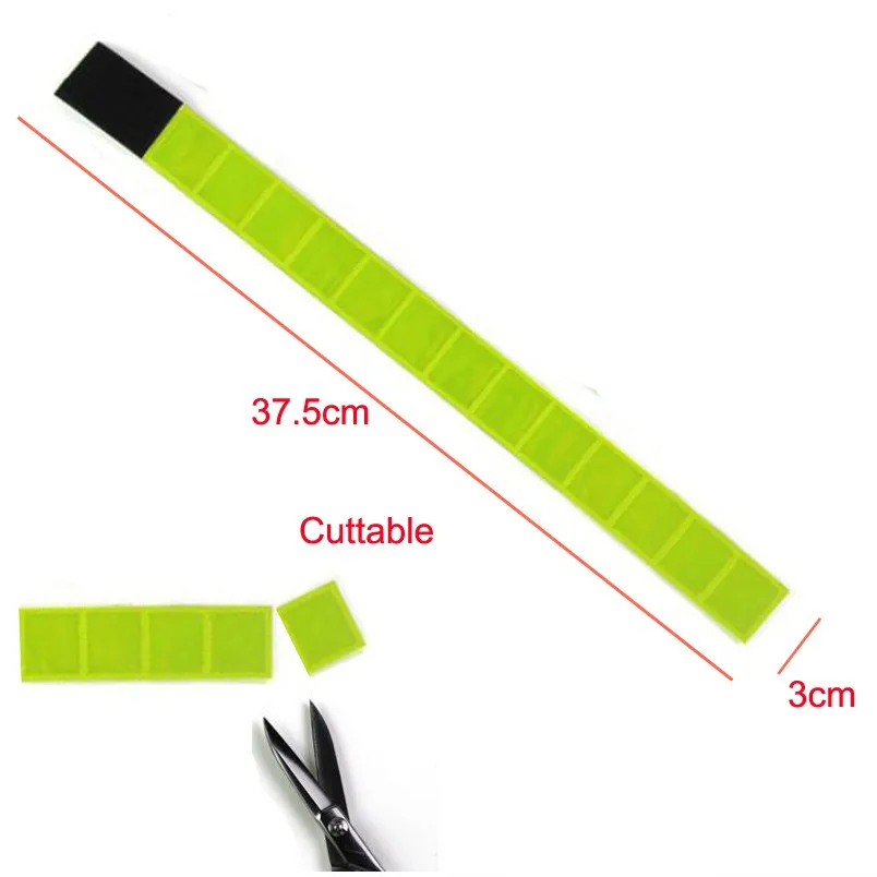 Reflective Arm band Belt Night Run Safety Wrist Ankle Band