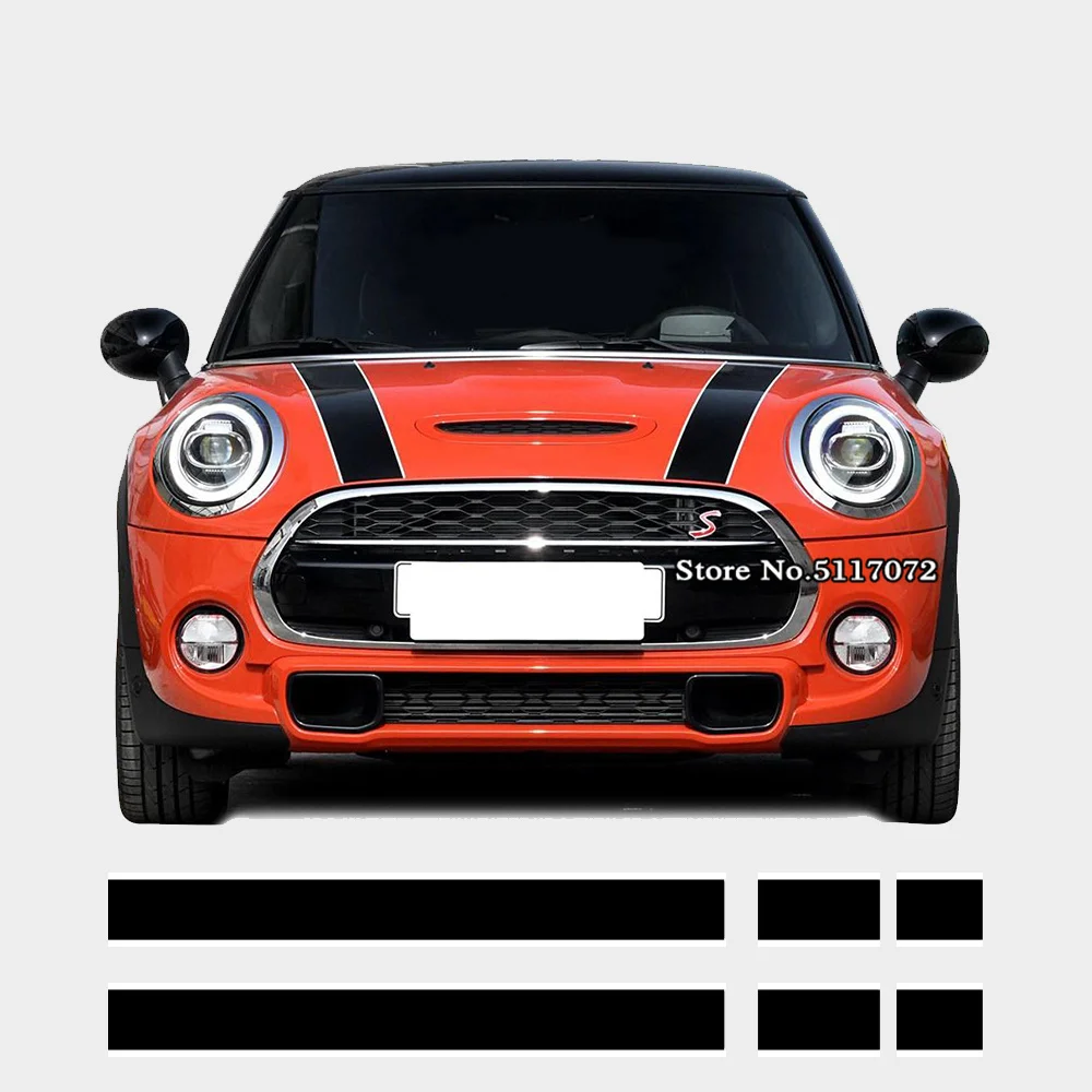 

Наклейка на заднюю крышку автомобиля, Виниловая наклейка для Mini F56 R56 F55 F57 R57 Jcw