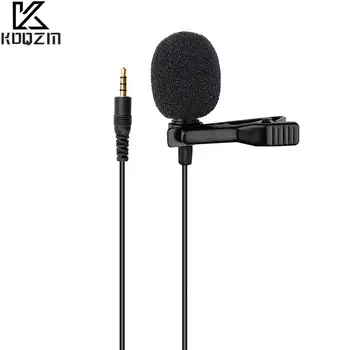 Microfono omnidirezionale da 3.5Mm microfono portatile 1.5m microfono a Clip con risvolto a condensatore cablato Mini microfono Audio per telefono